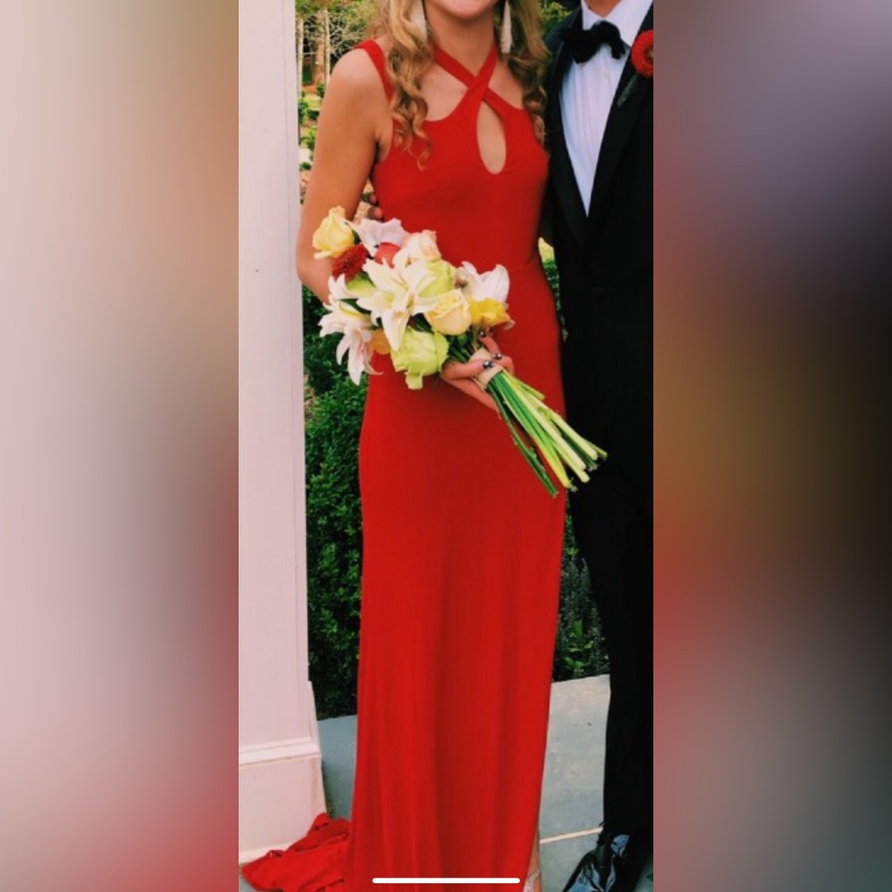 Dean Moon Formal Red Dress